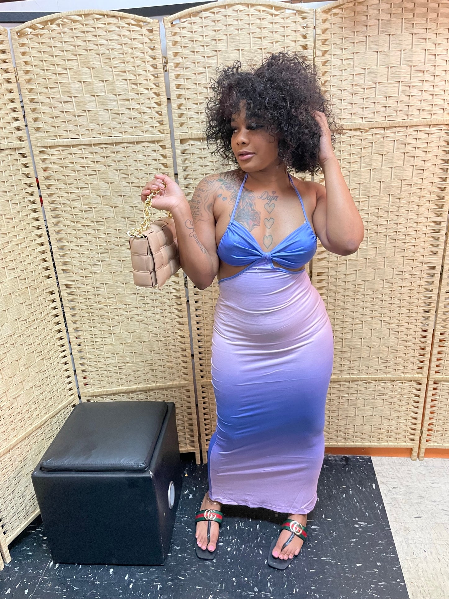 Hefani Purple-Haze Sundress