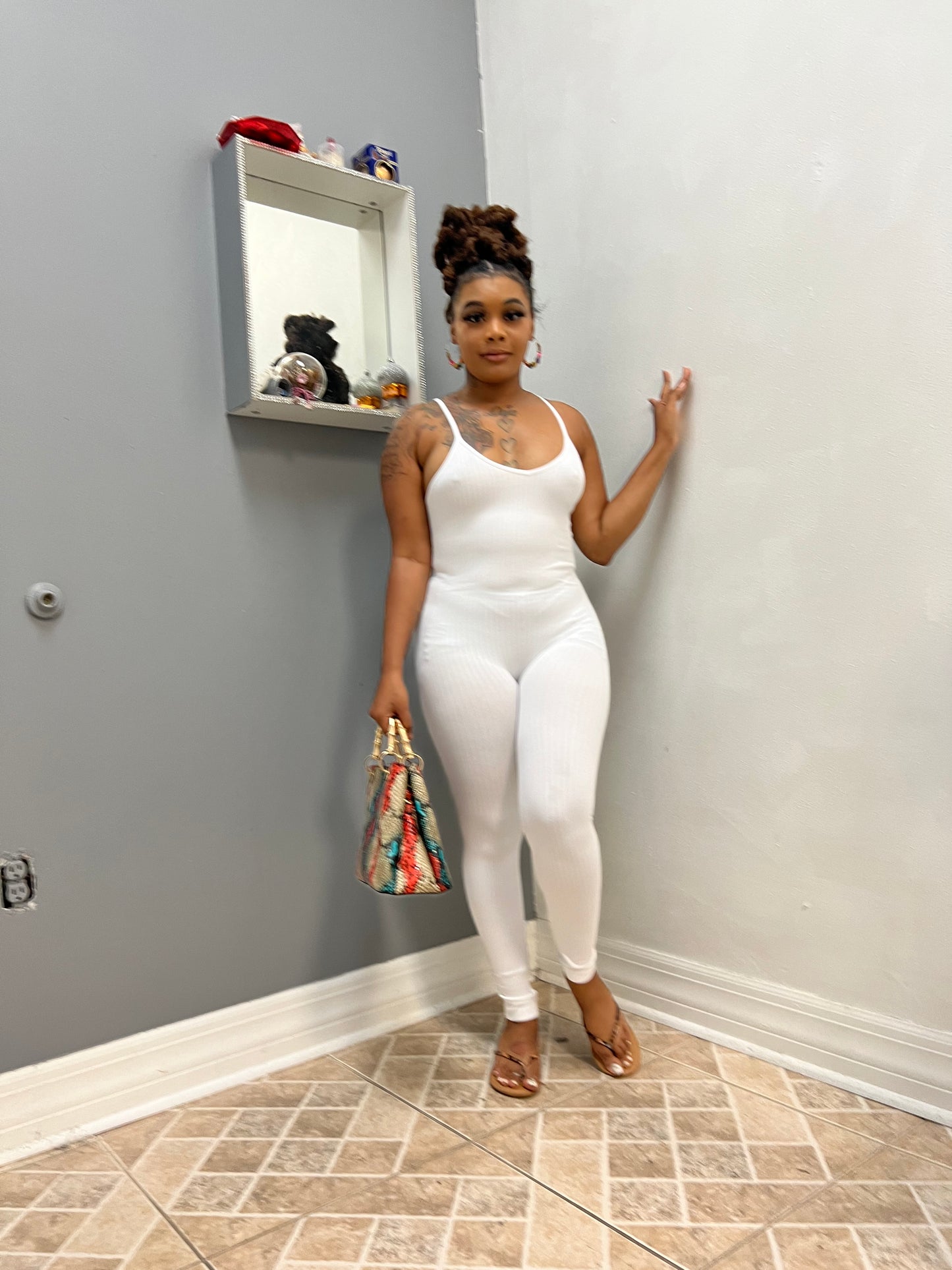 White diamond Jumpsuit